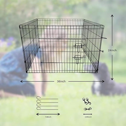 PJYuCien Bottom Cover - Fits 4 Panels 36 Inch Width Plastic/Metal Pet Pen Square Dog Playpen (Note: Only Pen Bottom Cover, NO PLAYPEN!!!)