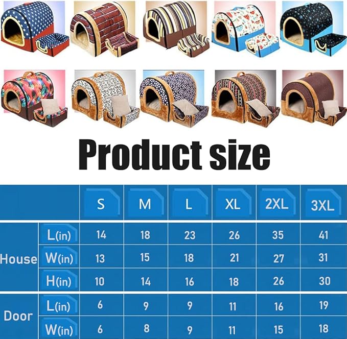 Dog Bed,2 Ways to Use,Indoor Pet House with Fluffy Mat,Removable and Washable Cover,Splash-Proof House and Non-Slip Bottom,for Extra Large Dogs(3XL Grey Faux Leather)