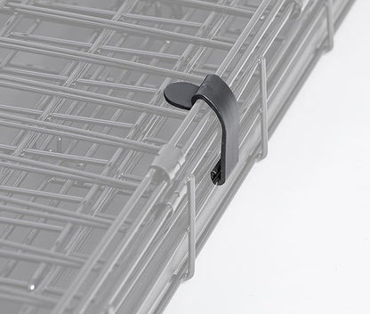 MidWest Homes for Pets Replacement Dog Crate Locking Latch, Plastic, Black, LATCHPL-1