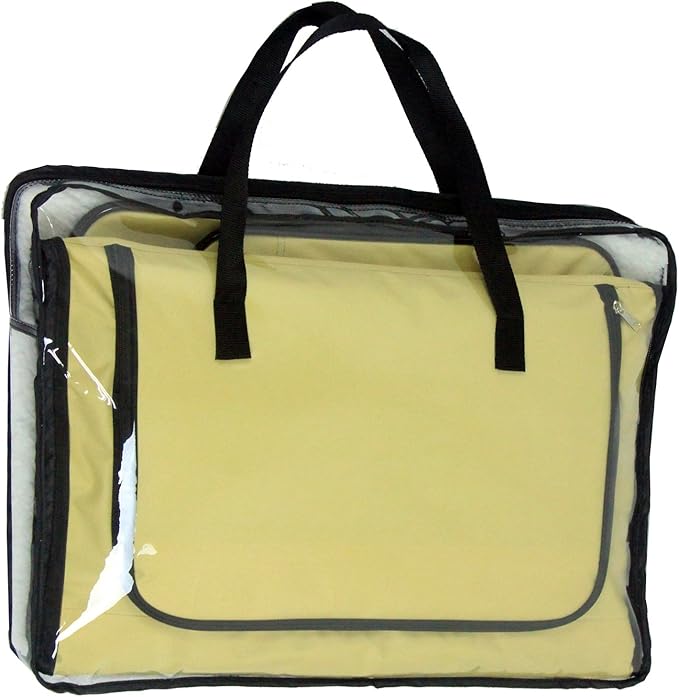 PET LIFE 'Capacious' Dual-Sided Expandable Spacious Wire Folding Collapsible Lightweight Pet Dog Crate Carrier House, Medium, Khaki