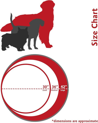 Majestic Pet Coral Links Large Round Pet Bed