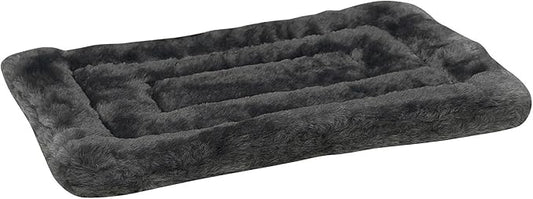 Plush Mats - Versatile and Comfortable Mats for Dogs and Cats - Large, 32"L x 20"W, Gray