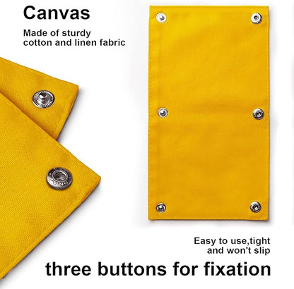 YROVWENQ Nervous Rescue Please Approach Slowly Yellow Sleeve - Funny Dog Leash Wrap for Dogs