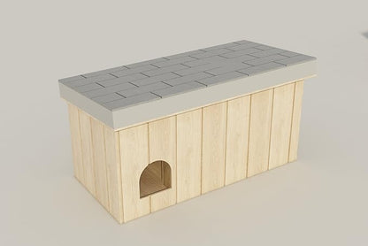 DIY Medium Dog House Plans - Build Your Own Outdoor Pet Shelter Kennel