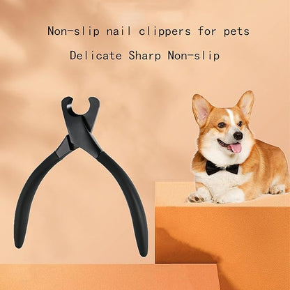 1 PCS Professional Pet Nail Clippers，Dog Nail Clippers，Dog Nail Trimmers，Professional Grooming Tool for Pets，Dog and Cat Pets Nail Clippers and Trimmers with Safety Guard to Avoid Overcutting