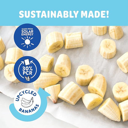 Shameless Pets Dental Treats for Dogs, Banana Bone-Anza (32 Sticks) - Dental Sticks with Hip & Joint Support for Teeth Cleaning & Fresh Breath - Dog Bones Dental Chews Free from Grain, Corn & Soy