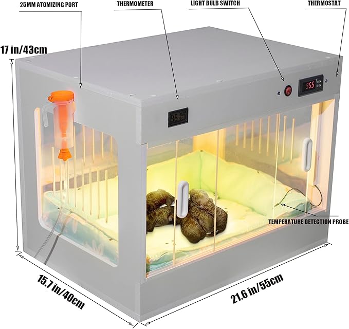 Intelligent Puppy Incubator Newborn Big Family Dog Kennel Pet Box Lab Heater Puppy Essentials Dog Crate