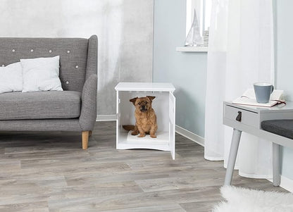 TRIXIE Pet Home End Table, Indoor, White S