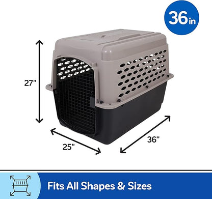 Petmate Vari Kennel (32") and Kennel Travel Kit for Pets