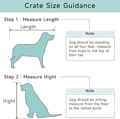 GAOMON Dog Crate Furniture with Slidings Doors，Wooden Dog Kennel End Table with Flip-top Plate for Dogs，Indoor Dog Crate Furniture with Detachable Divider for Medium Dogs, Dog House,Grey