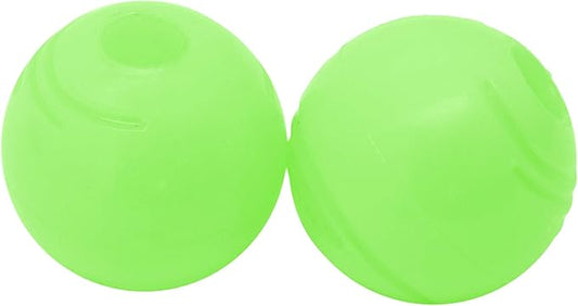 Chew King Glowing Fetch Ball, Dog Ball Toys, 2.5" 2-Pack Balls