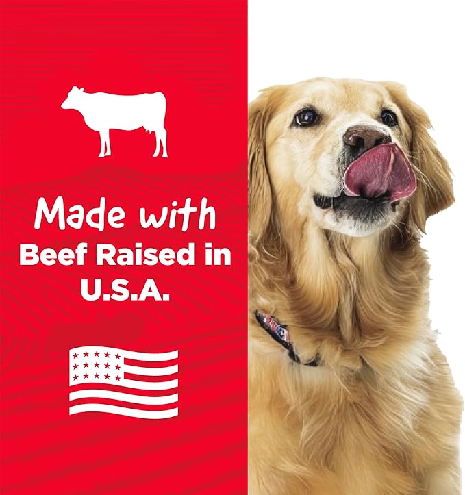 Beef Jerky Tender Dog Treats, High Protein, Low Fat, No Artificial Colors, 32 oz
