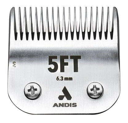 Andis 560205 CeramicEdge Clipper Blade #5FT 24T Upper / 17T Lower, Stainless Steel
