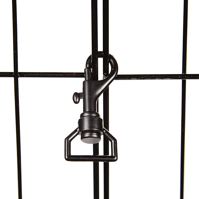Pro Select Sure Ex Pen Pet Exercise Pen, Black 18In