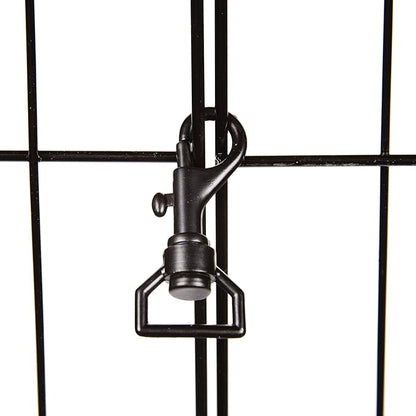 Pro Select Sure Ex Pen Pet Exercise Pen, Black 18In