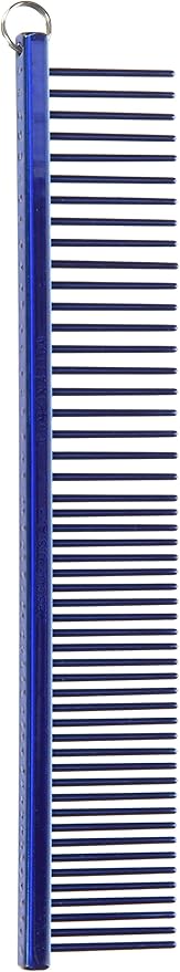 Resco US-Made Combination Comb for Dogs and Cats, Blue