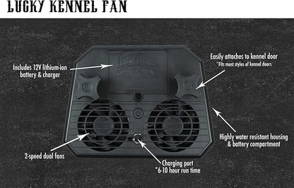 Lucky Duck Universal Dog Kennel Fan
