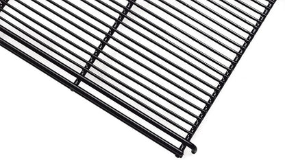 MidWest Homes for Pets, Puppy Playpen -Model 236-05, Half-inch Floor Grid & Removable Pan Included, Black Playpen