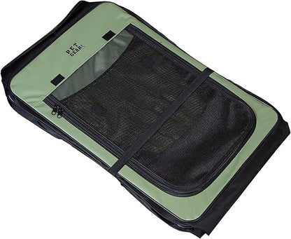 Pet Gear Travel Lite Portable Play Pen/Soft Crate with Removable Shade Top for Dogs/Cats/Rabbits, Easy-Fold + Built-in Stay Fold Band, Durable 600D Fabric, Indoor/Outdoor