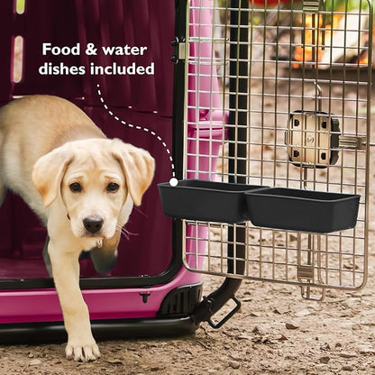 Mammoth Guardian Dog Kennel - Pink Shock
