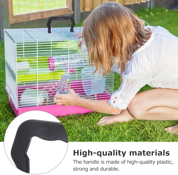 Replacement Crate Handles Portable Pet Cage Crate Plastic Replacement Handles Durable Durable Handles for Pet Cage Carrier- 10pcs