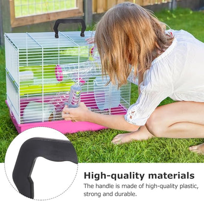 Replacement Crate Handles Portable Pet Cage Crate Plastic Replacement Handles Durable Durable Handles for Pet Cage Carrier- 10pcs