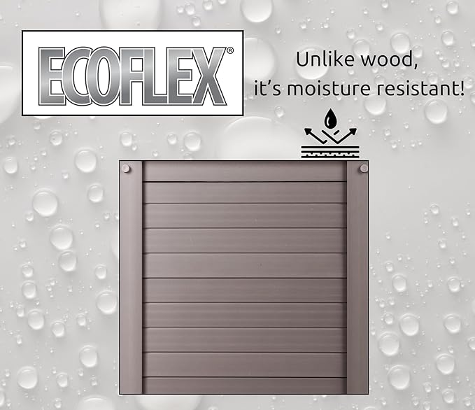 New Age Pet ECOFLEX Dog Crate End Table - Furniture-Style Pet Crate for Crate Trained Dogs - Stainless Steel Tubing & a Latched Closure - 10 Year Manufacturer's Warranty, Medium, Black