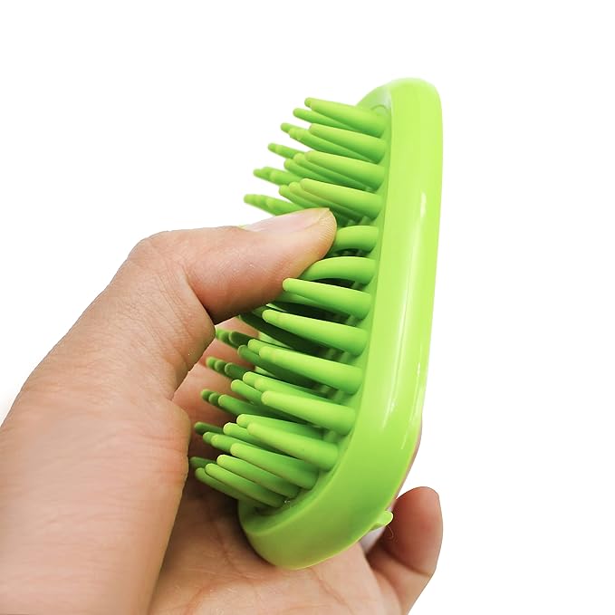 H&H Pets Grooming Brush Kit for Dogs & Cats - 3 in 1 Brush with Bath Massage, Pin Slicker, and Bristle Brush - Lightweight and Compact Dog Supplies - Professional Pet Hair Brush for Everyday Use
