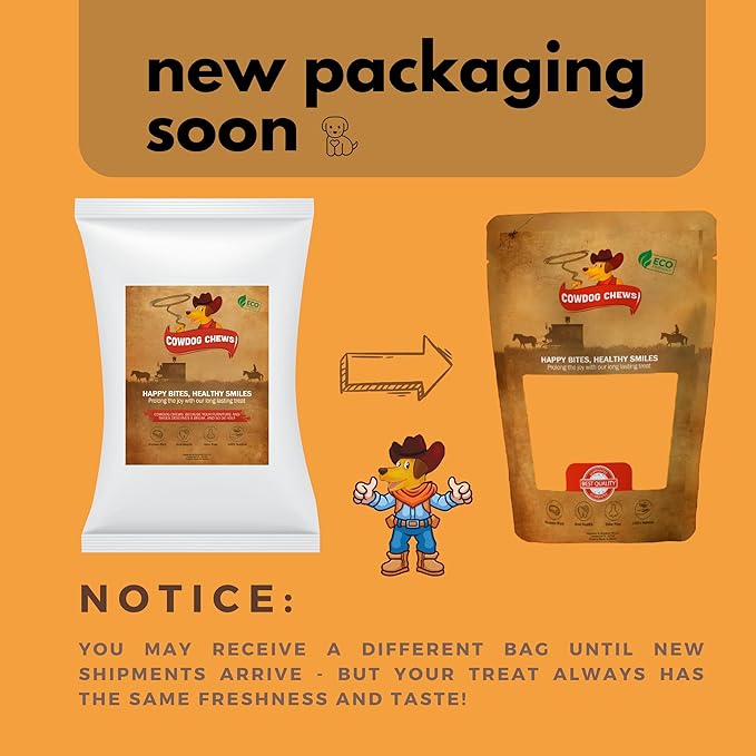 Natural Large Collagen Springs Dog Treats 5-7" (5 Pack)- Long-Lasting Alternative to Rawhide & Bully Sticks,Great for Teething and Aggressive chewers.