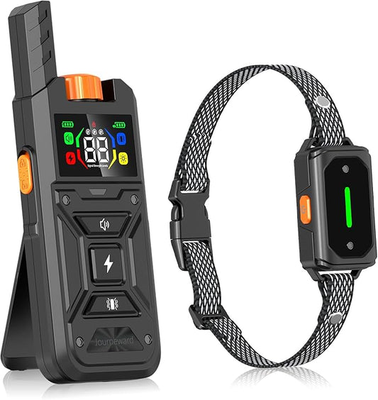 Shock Collar for Dogs, 3300FT Dog Training Collar, for Small, Medium and Large Dogs, 4 Training Modes, Dog Shock Collar with Remote Control, Rechargeable and Waterproof, E Collar for Dogs