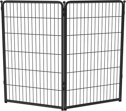 FXW Homeplus Dog Playpen for Indoor Use - Stress-Free and Safe Play, Heavy Duty 45 Inch 2 Panels Dog Pen for Large Dogs, Black│Patented