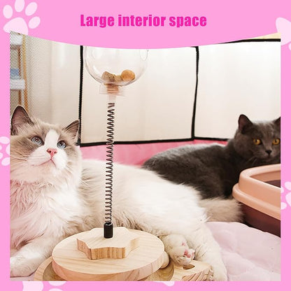 Portable Dog Playpen, Pet Play Pen for Indoor Outdoor Cat, Adult Kitten/Puppy Exercise Playpen Tent Birthing Box, Waterproof Travel Dog Camping Cage for Medium Large Dog Animal House (Pink)