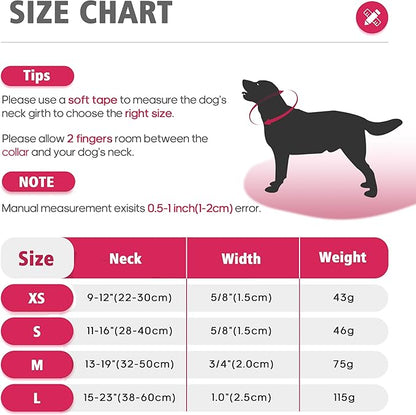 Dog Collar with Bow for Small Medium Large Dogs, Cute Bling Dog Bow Tie Collar with Metal Buckle, Soft & Durable for Large Dogs Walking (Dark Pink, L)
