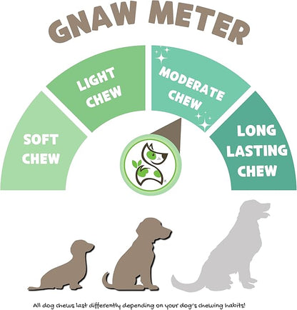 Nature Gnaws Variety Pack for Small Dogs (12 Count) - Bully Sticks, Beef Tendons and Tripe Twists for Dogs - Natural Long Lasting Beef Dog Chew Bones - Rawhide Free