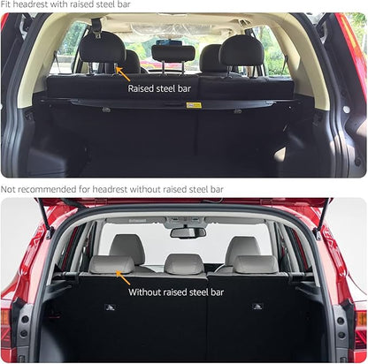 Amazon Basics Adjustable Dog Car Barrier 59.72 x 5.20 x 16.46 Inch, Black