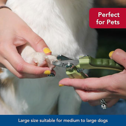 Coastal Pet Safari Professional Dog Nail Trimmer - Nail Clippers & Supplies for Grooming - Dog Claw Care for Small & Large Pets - Standard, 5" x 1.5"