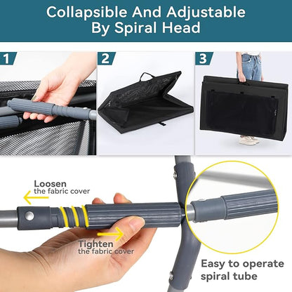 Petsfit 30inch Soft Sided Dog Crate with Thicken Plush Mat-Foldable Design + Adjustable the Tightness Of the Cloth, Dog Crates