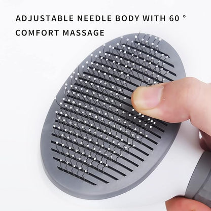 Gray Deshedding Brush, Grey