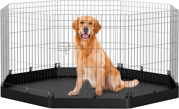PJYuCien Bottom Pad - Fits 8 Panels 24 Inch Width Plastic/Metal Pet Pen Octagonal Dog Playpen(Note: Only Pen Bottom Pad, No Playpen!!!)