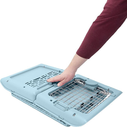 SportPet Designs Collapsible Pet Kennel, 19" X-Small (Blue)