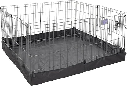 MidWest Homes for Pets Square Exercise Pen Fabric Mesh Bottom