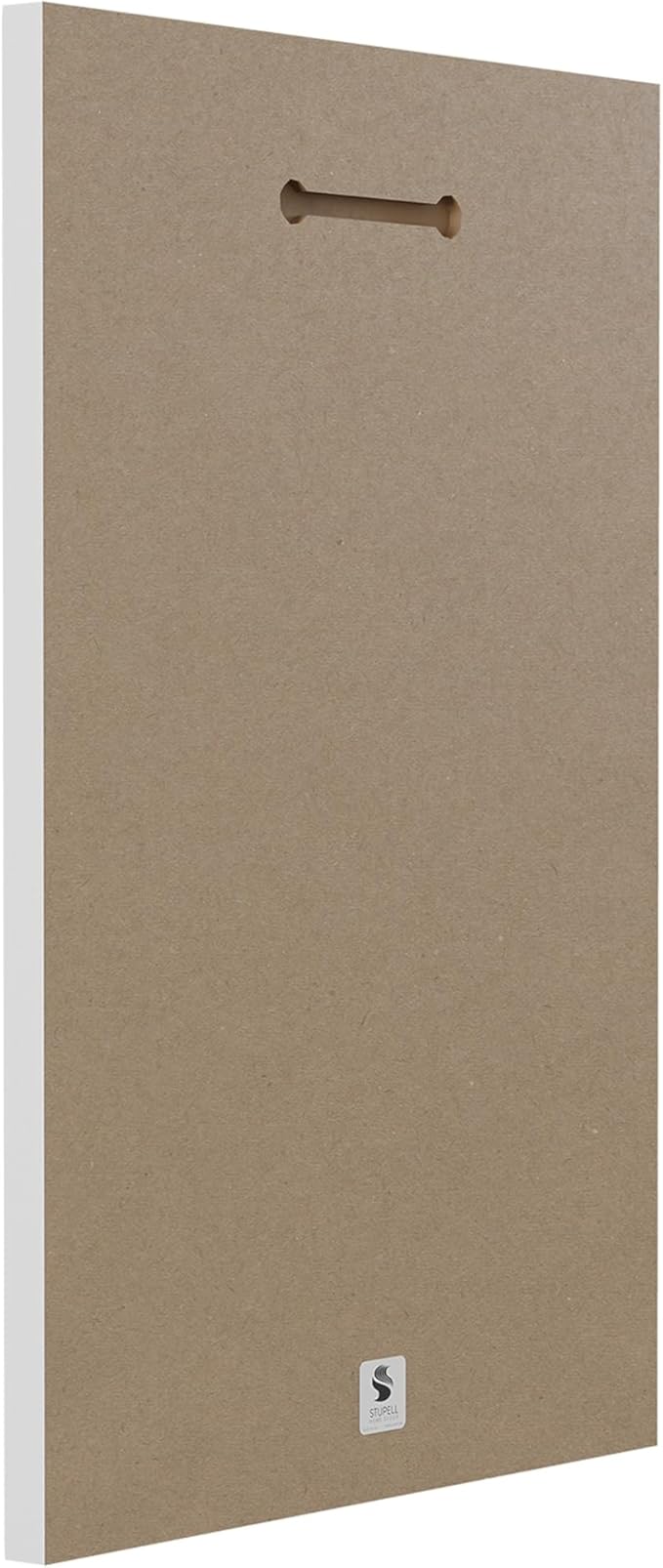 Stupell Industries Scruffy Dog Laying Down House Pet Painting Wood Art by Jennifer Paxton Parker Wall Plaque, 13x19