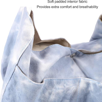 Dog and Cat Sling Carrier, Hands Reversible Pet Papoose Bag Soft Pouch and Tote Design Suitable for Puppy Small Dogs and Cats for Outdoor Travel