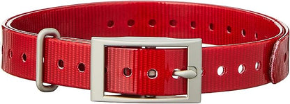 Garmin BarkLimiter Deluxe Dog Training Collar Bundle | Garmin 3/4-Inch Red Collar Strap