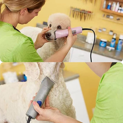 #4FC Clipper Blade Dog Grooming Compatible with Andis Clippers Detachable Carbon Steel Sharp Also Compatible with Wahl/Oster Dog Clippers