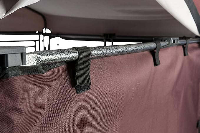 TRIXIE Dog Kennel Sunshade, All Weather Protection Side Panels, Fits 4x4x4.5-FT Kennel, Medium