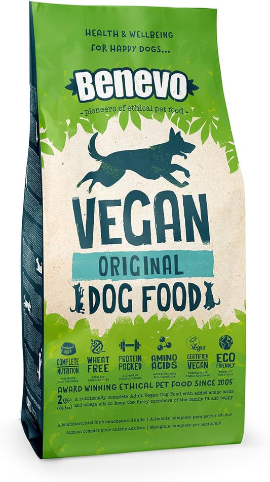 Benevo Dry Dog Food Original Complete Adult - 2Kg Bag