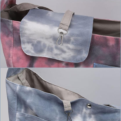 Dog and Cat Sling Carrier Little Pet Carrier Shoulder Crossbody Pet Slings for Outdoor Traveling Subway (Large)