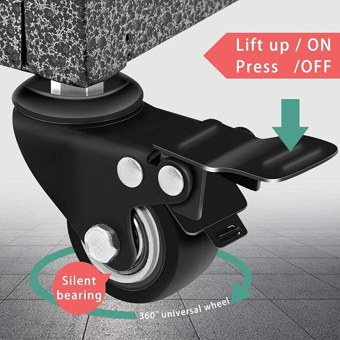 SMONTER 38in Heavy Duty Strong Metal Dog Cage Pet Kennel Crate Playpen with Wheels, Y Shape, Brown