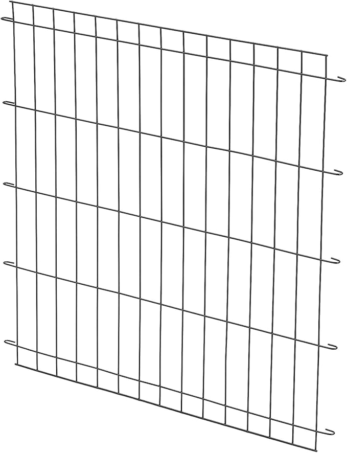 MidWest Homes for Pets Dog Crate Divider Panel for 42-inch Dog Crate; Fits Crate Models 1642, 1642DD, 1642U, 1642DDU, 742UP & Measures 27.96L x 17.76W x .63H Inches, Black